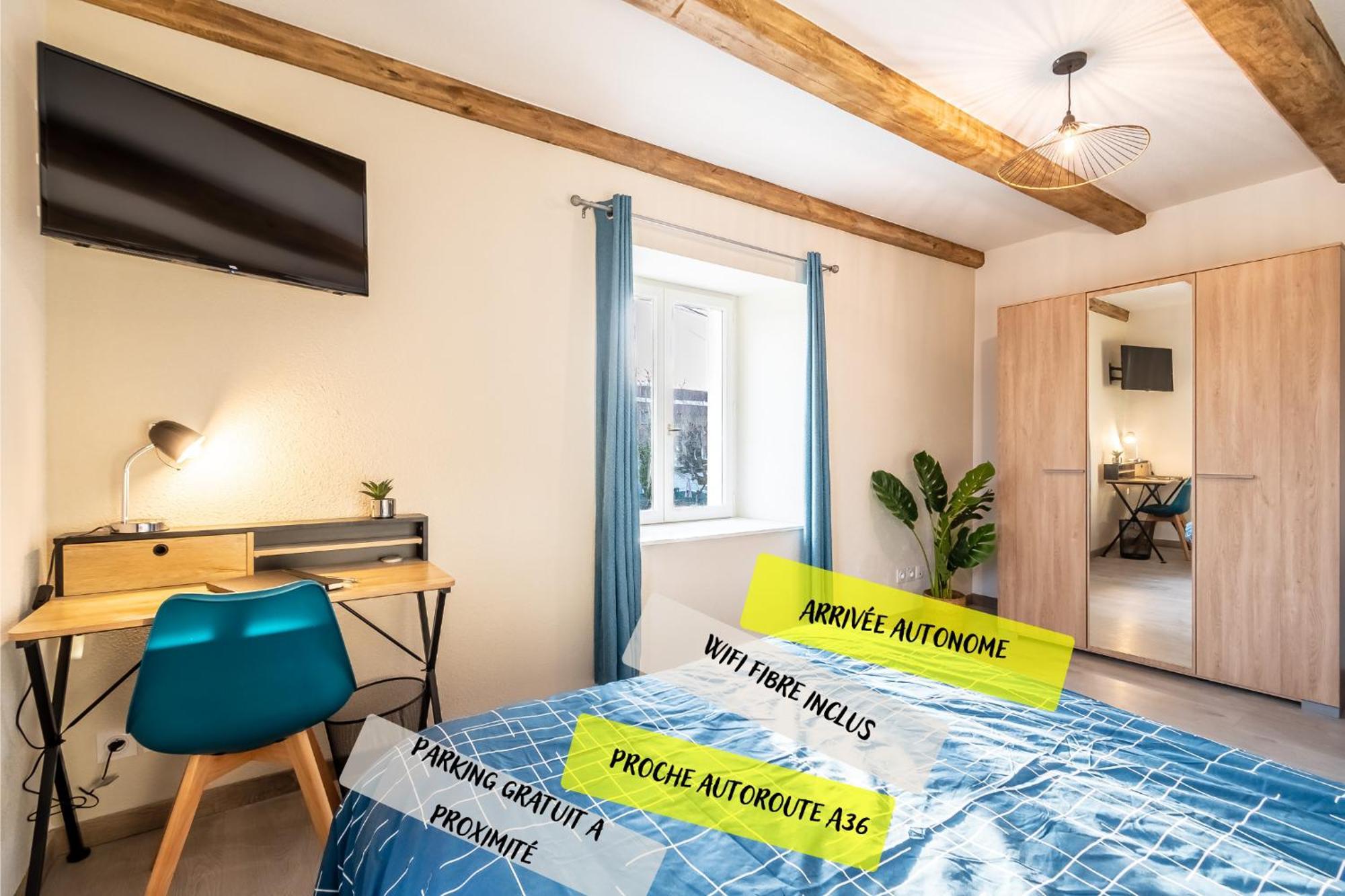 Apartment Un Refuge Douillet Et Moderne Au Coeur D'audincourt *